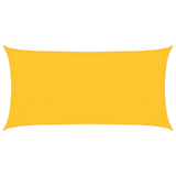 Sunshade Sail 160 g/m² Yellow 3x6 m HDPE