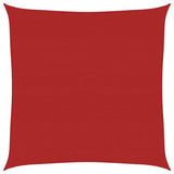 Sunshade Sail 160 g/m² Red 7x7 m HDPE