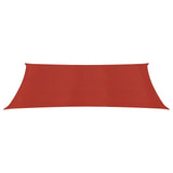 Sunshade Sail 160 g/m² Red 3x6 m HDPE