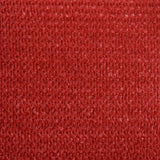 Sunshade Sail 160 g/m² Red 3x6 m HDPE
