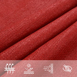Sunshade Sail 160 g/m² Red 4x6 m HDPE