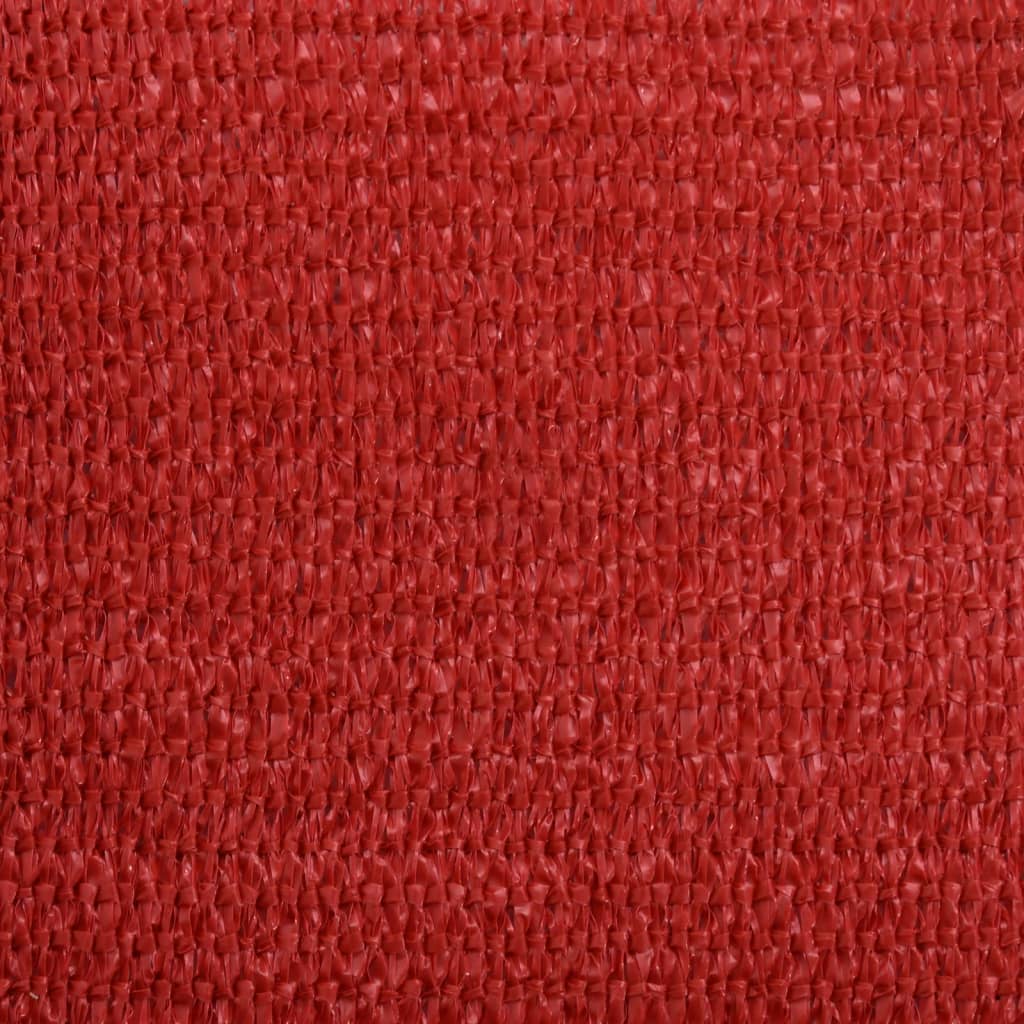 Sunshade Sail 160 g/m² Red 4x6 m HDPE