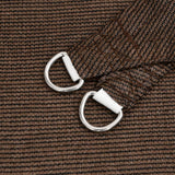 Sunshade Sail 160 g/m² Brown 3x6 m HDPE