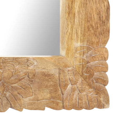 Mirror Solid Mango Wood