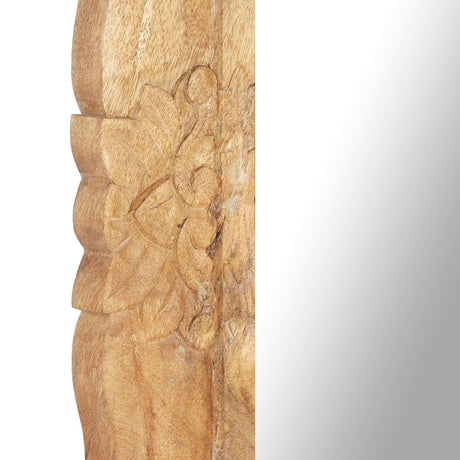 Mirror Solid Mango Wood