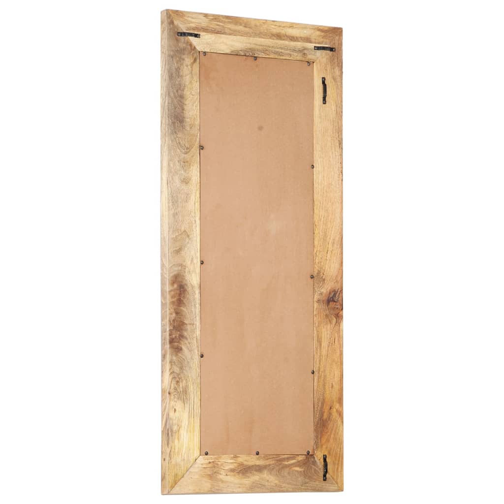 Hand-Carved Mirror Solid Mango Wood