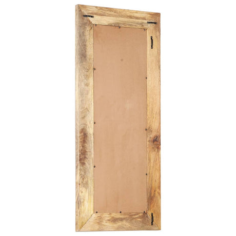 Hand-Carved Mirror Solid Mango Wood