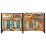 Sideboard 172x35x80 cm Solid Reclaimed Wood