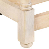 Dining Table Round 110X76 Cm Solid Mango Wood