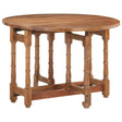 Dining Table Round 110X76 Cm Solid Mango Wood