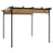 Pergola With Retractable Roof White 3X3 M Steel