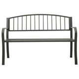Garden Bench 125 Cm Steel
