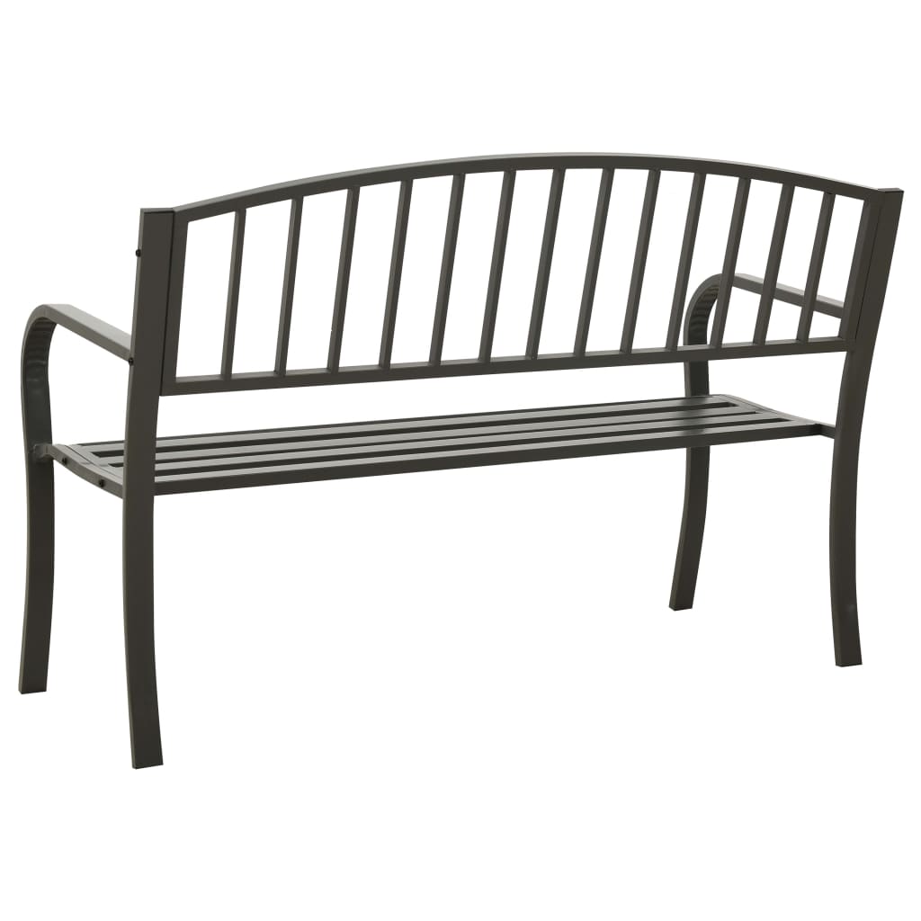 Garden Bench 125 Cm Steel