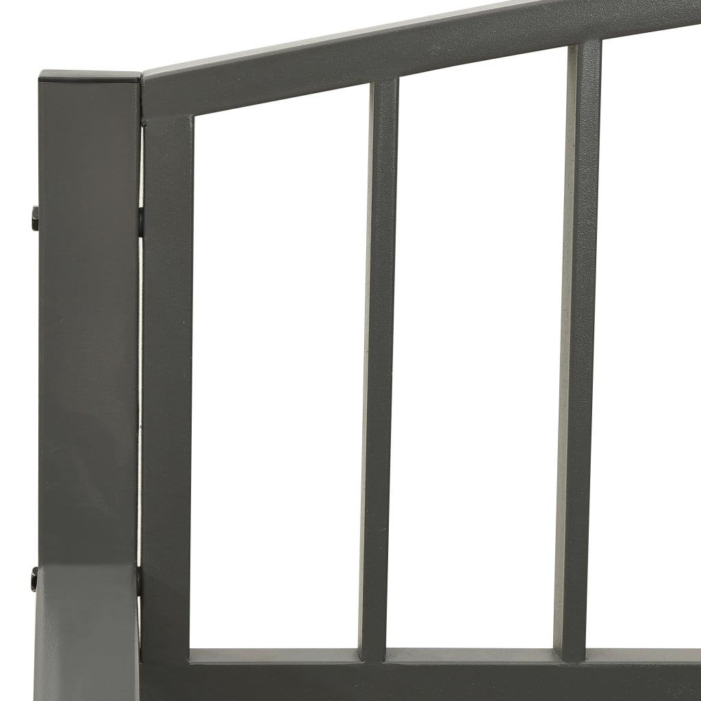 Garden Bench 125 Cm Steel