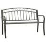 Garden Bench 125 Cm Steel