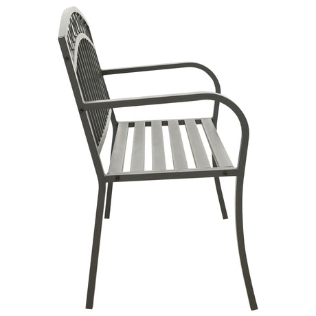 Garden Bench 125 Cm Steel