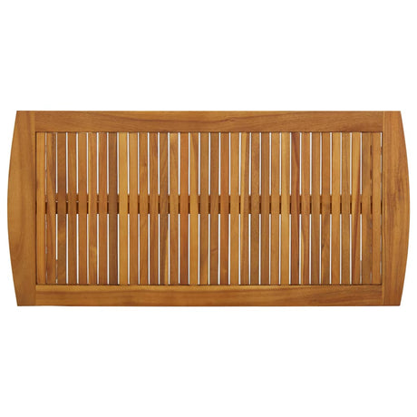 Coffee Table 102X50X43 Cm Solid Acacia Wood