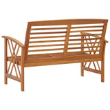 Garden Bench 119 Cm Solid Acacia Wood