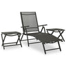 3 Piece Garden Lounge Set Textilene And Aluminium