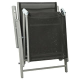 3 Piece Garden Lounge Set Textilene And Aluminium