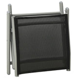 3 Piece Garden Lounge Set Textilene And Aluminium