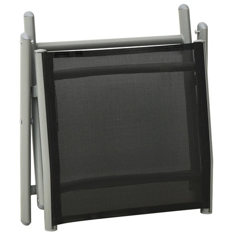 3 Piece Garden Lounge Set Textilene And Aluminium