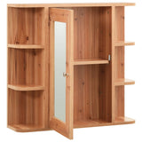 Bathroom Mirror Cabinet 66X17X63 Cm Mdf