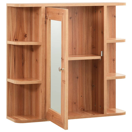 Bathroom Mirror Cabinet 66X17X63 Cm Mdf