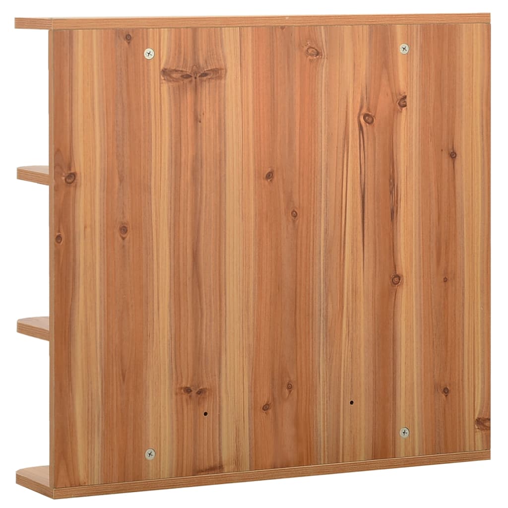 Bathroom Mirror Cabinet 66X17X63 Cm Mdf