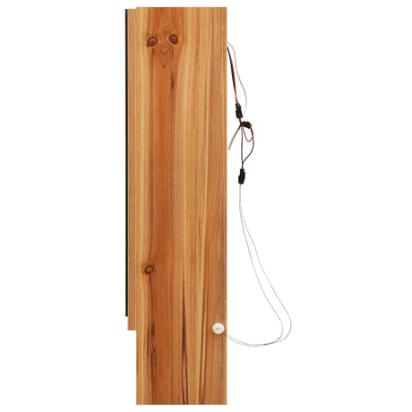 Led Bathroom Mirror Cabinet 80X15X60 Cm Mdf