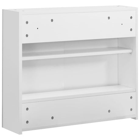 Bathroom Mirror Cabinet White 80X15X60 Cm Mdf