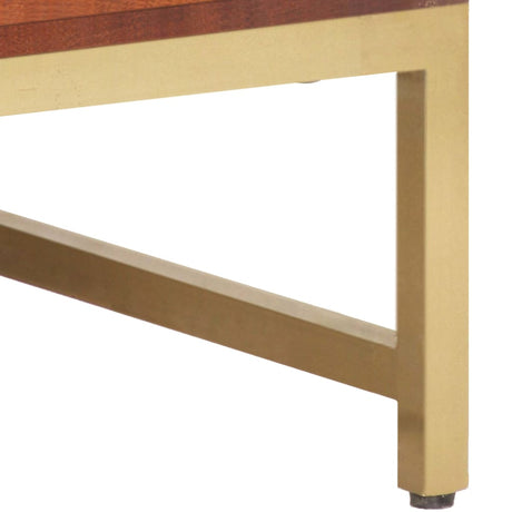 Coffee Table Honey Brown 67X67X45 Cm