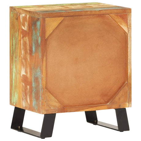 Bedside Cabinet 40X30X50 Cm Solid Reclaimed Wood