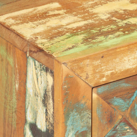 Bedside Cabinet 40X30X50 Cm Solid Reclaimed Wood