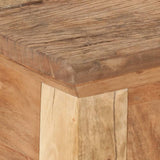 Console Table 90.5X30X75Cm Solid Acacia Wood And Reclaimed Wood