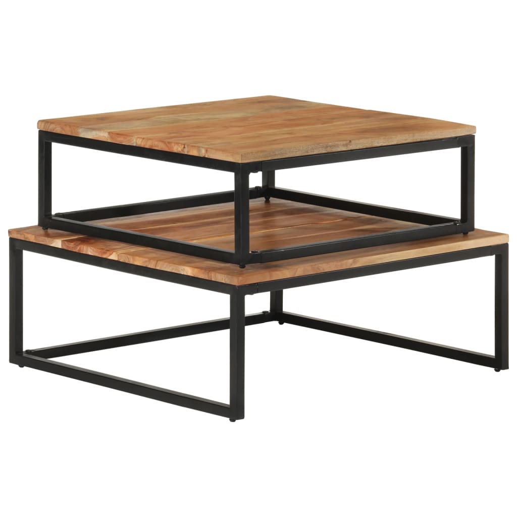 Nesting Coffee Tables 2 Pcs