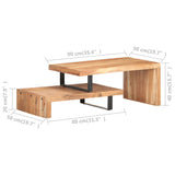 2 Piece Coffee Table Set