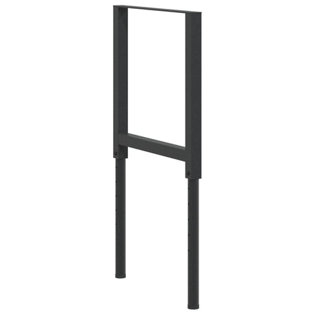 Adjustable Work Bench Frames 2 Pcs Metal 55X(69-95.5) Cm