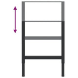 Adjustable Work Bench Frames 2 Pcs Metal 55X(69-95.5) Cm