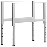 Adjustable Work Bench Frames 2 Pcs Metal 55X(69-95.5) Cm