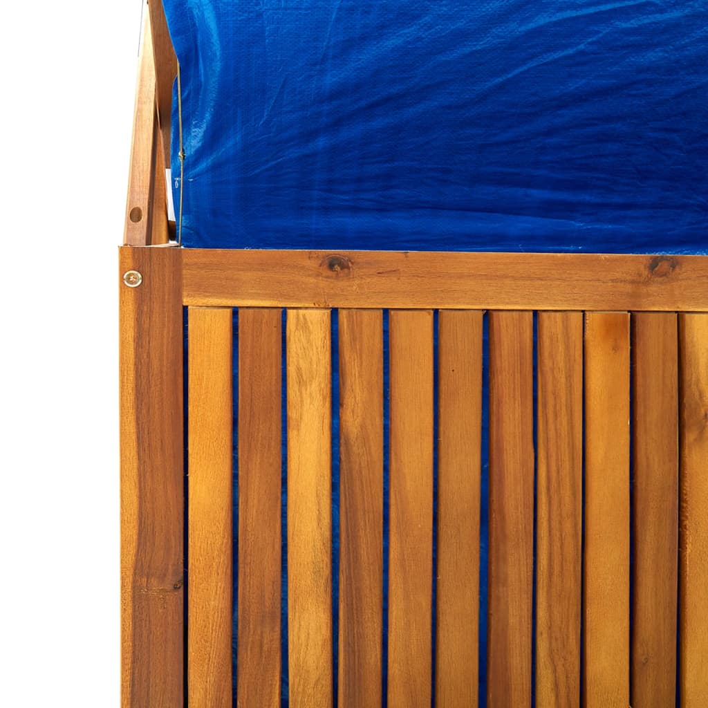 Storage Box With Trellis 99X55X160 Cm Solid Acacia Wood