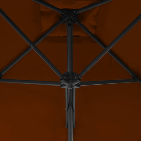 Garden Parasol With Steel Pole 250X250X230 Cm