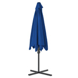 Garden Parasol With Steel Pole 300X230 Cm