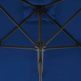 Garden Parasol With Steel Pole 300X230 Cm
