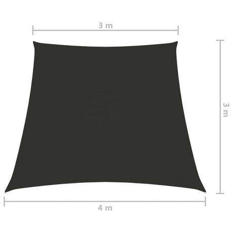 Sunshade Sail Oxford Fabric Trapezium