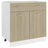 Dishwasher Panel 45X3X67 Cm Engineered Wood
