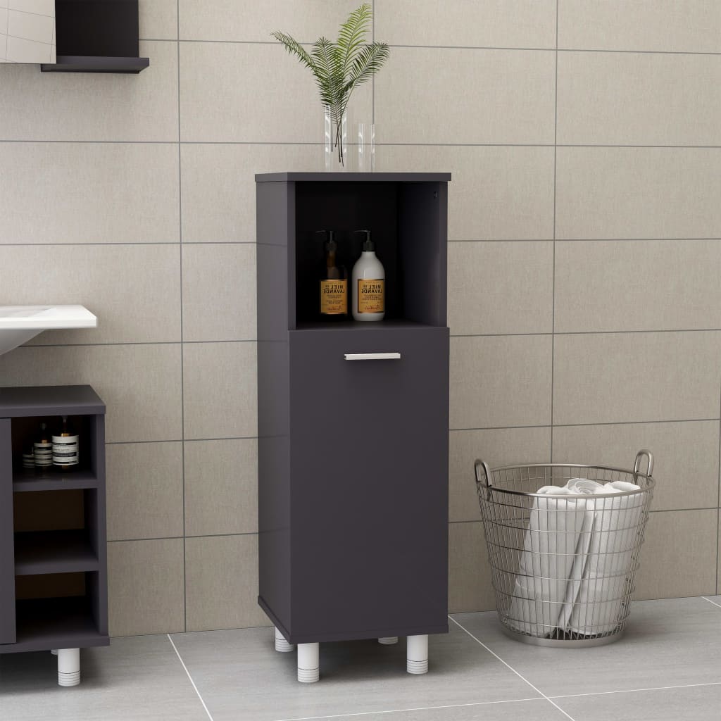 Bathroom Cabinet 30X30X95 Cm Engineered Wood