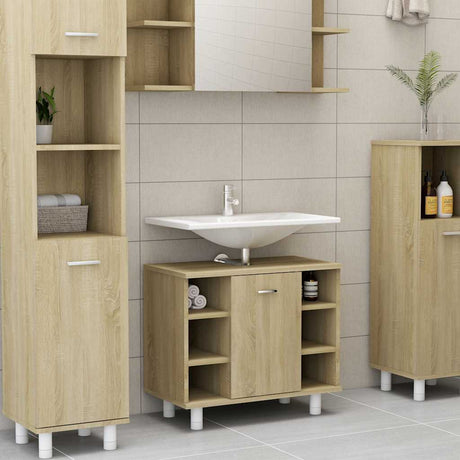 Bathroom Cabinet 60X32X53.5 Cm Engineered Wood
