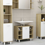 Bathroom Cabinet 60X32X53.5 Cm Engineered Wood