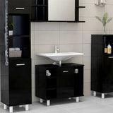 Bathroom Cabinet 60X32X53.5 Cm Engineered Wood